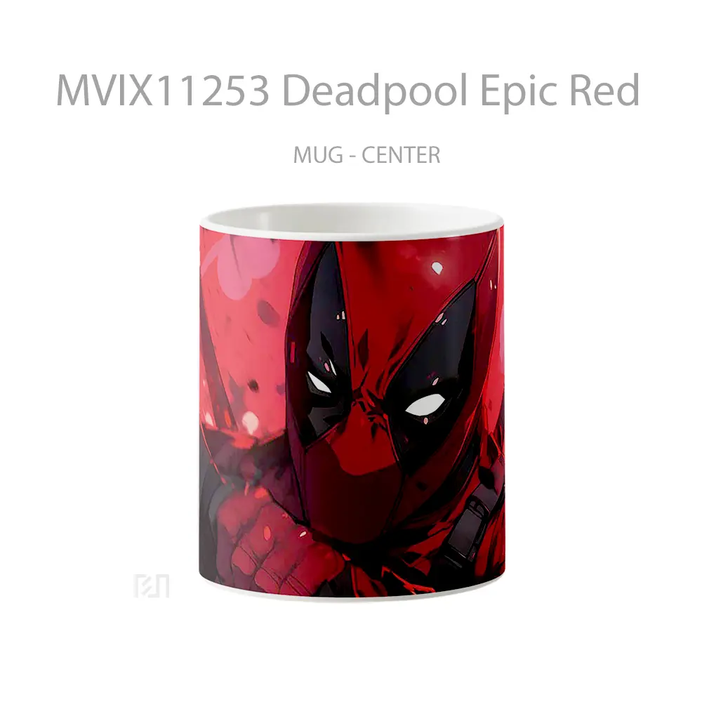 Mug Deadpool Epic Red Hadiah Lucu dan Menarik