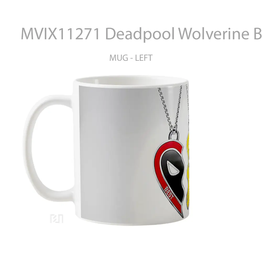 Mug Deadpool Wolverine Best Friends Koleksi Mug Limited Edition - All-side / Desain
