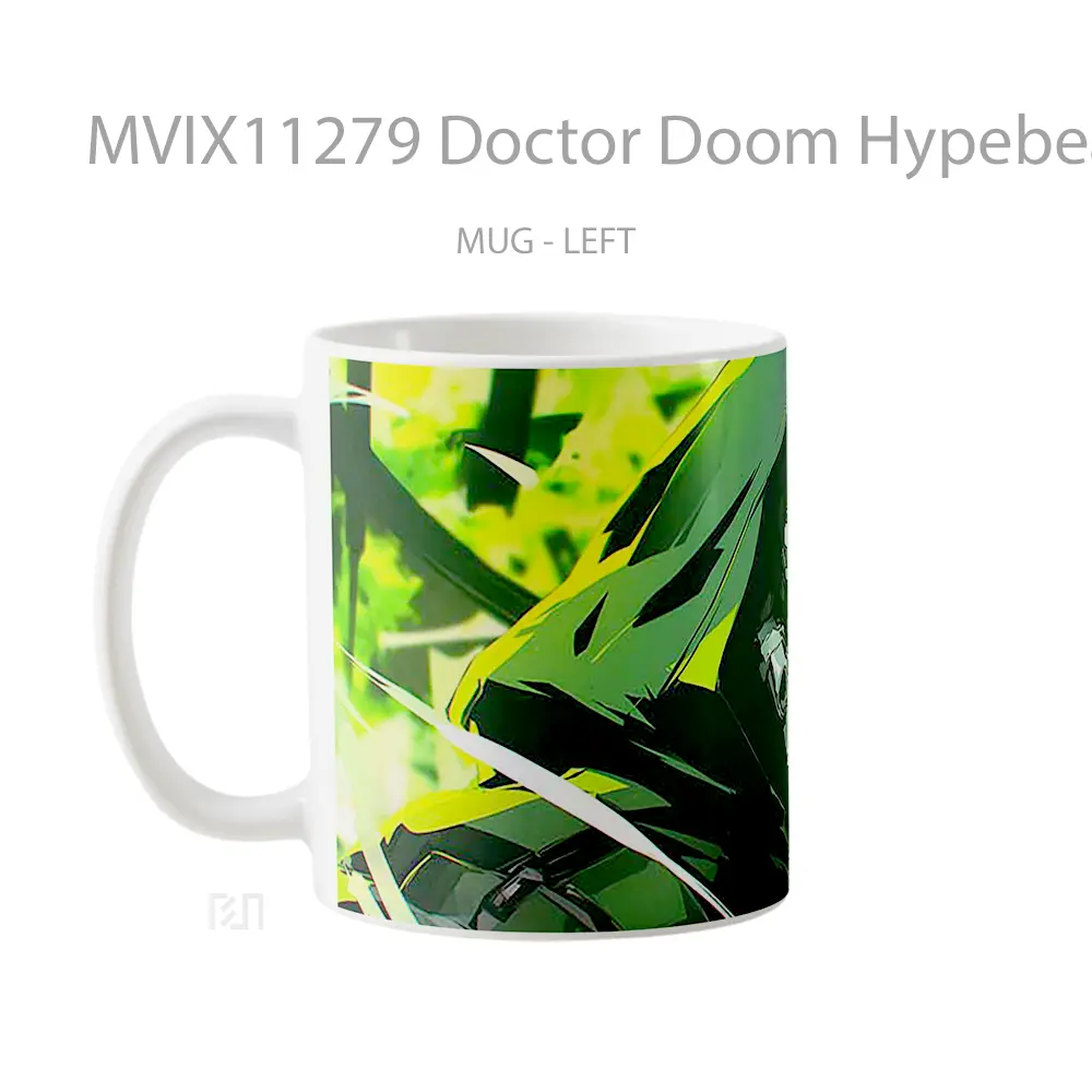 Mug Doctor Doom Hypebeast Glow Koleksi Mug Limited Edition - All-side / Desain