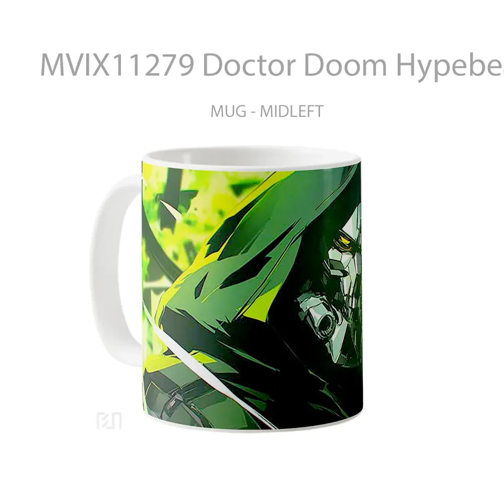 Mug Doctor Doom Hypebeast Glow Koleksi Mug Limited Edition - All-side / Desain