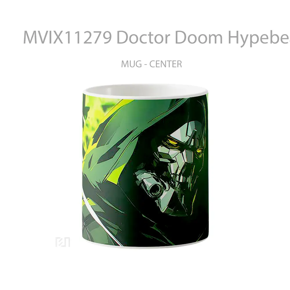Mug Doctor Doom Hypebeast Glow Koleksi Mug Limited Edition
