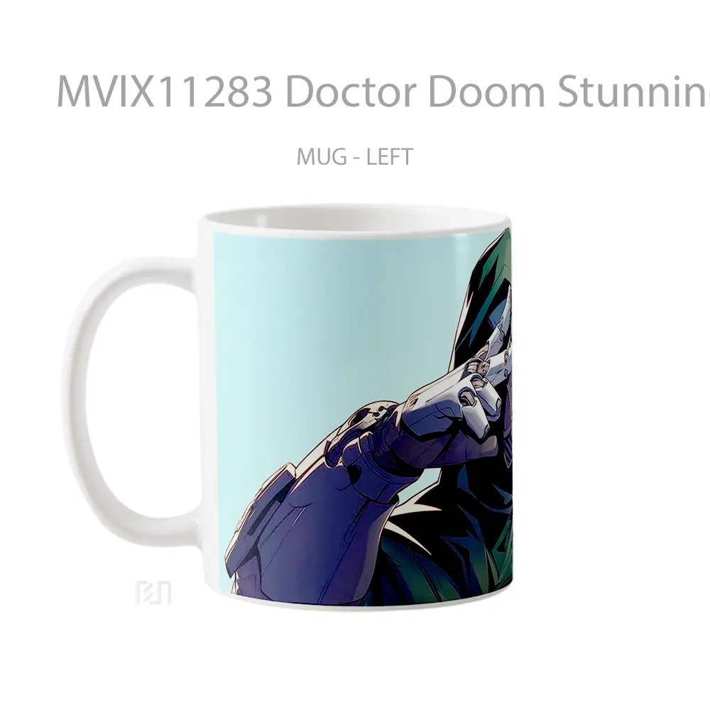 Mug Doctor Doom Stunning Gelas Keramik Desain Unik - All-side / Desain