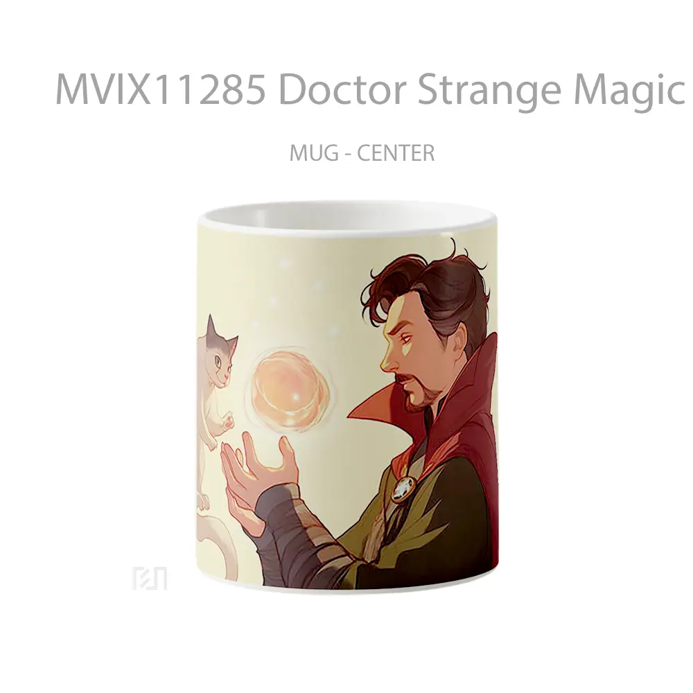 Mug Doctor Strange Magic Cat Hadiah Lucu dan Menarik