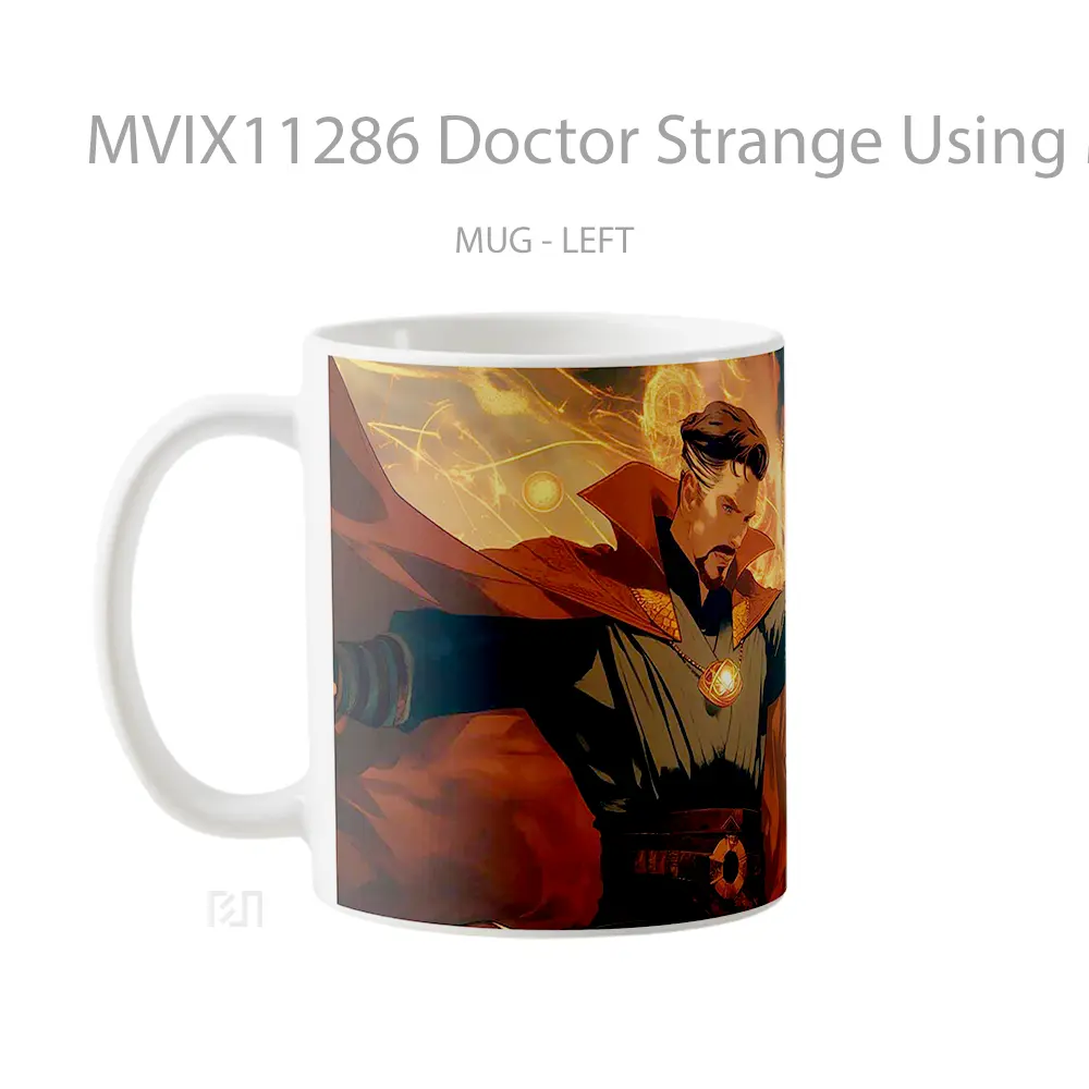 Mug Doctor Strange Using Magic Koleksi Mug Limited Edition - All-side / Desain