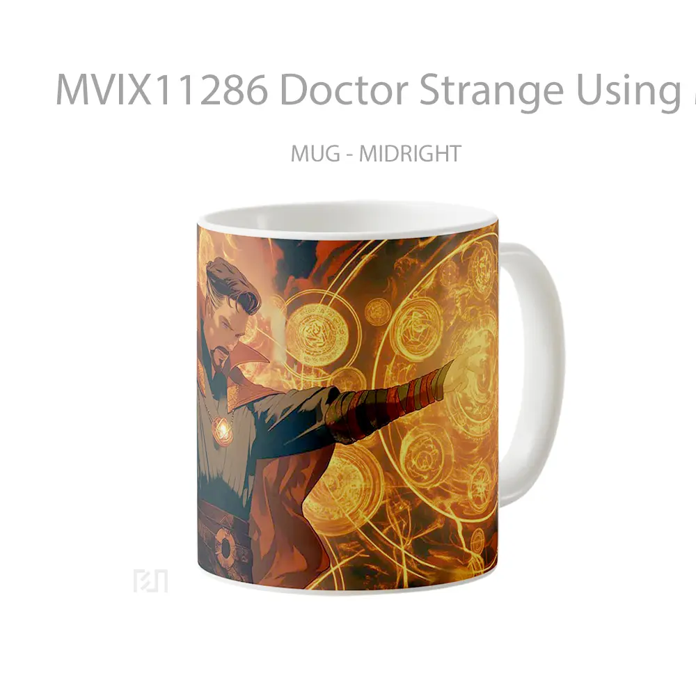 Mug Doctor Strange Using Magic Koleksi Mug Limited Edition - All-side / Desain
