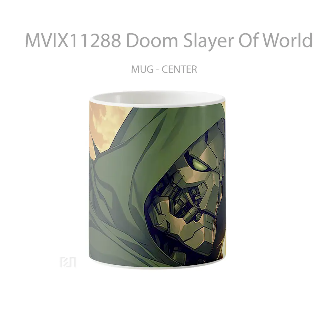 Mug Doom Slayer Of Worlds Hadiah Lucu dan Menarik