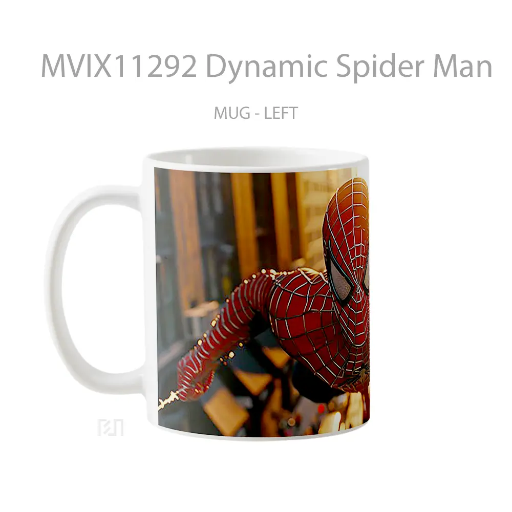 Mug Dynamic Spider Man Hadiah Lucu dan Menarik - All-side / Desain