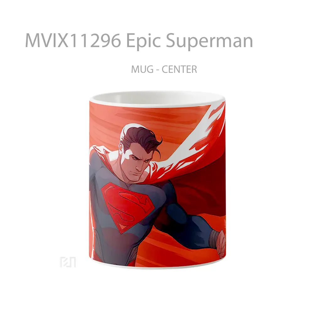Mug Epic Superman Gelas Keramik Koleksi Superhero