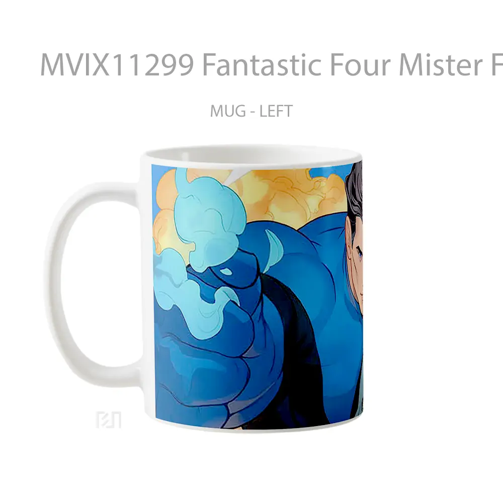 Mug Fantastic Four Mister Fantastic Gelas Keramik Desain Unik - All-side / Desain