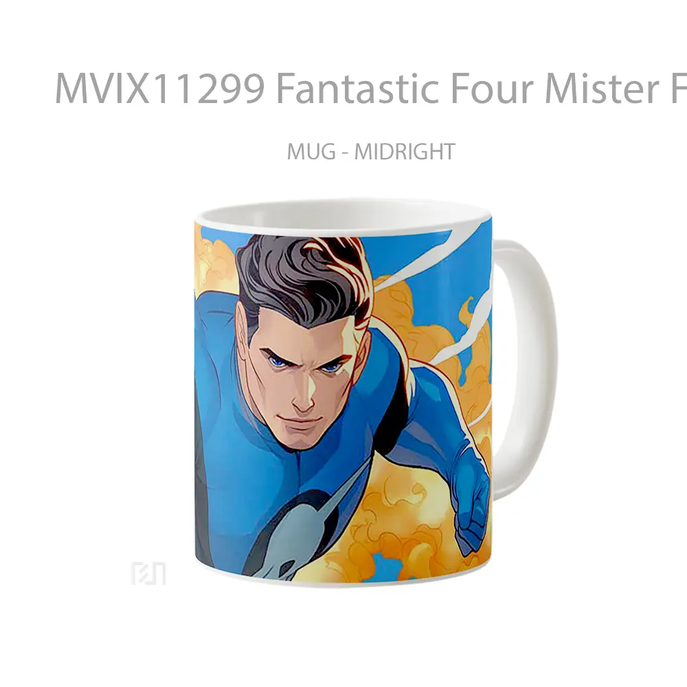 Mug Fantastic Four Mister Fantastic Gelas Keramik Desain Unik - All-side / Desain