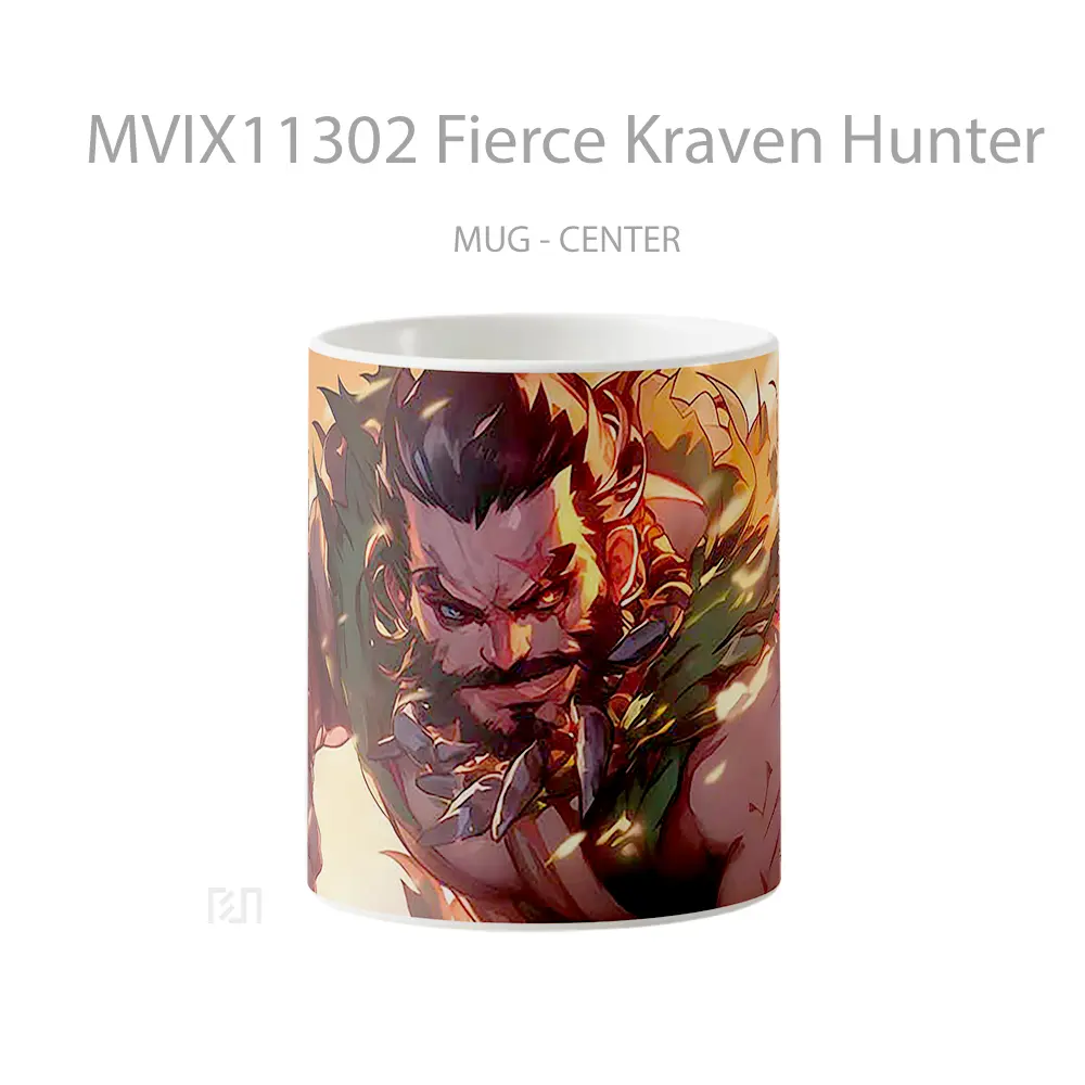 Mug Fierce Kraven Hunter Hadiah Lucu dan Menarik