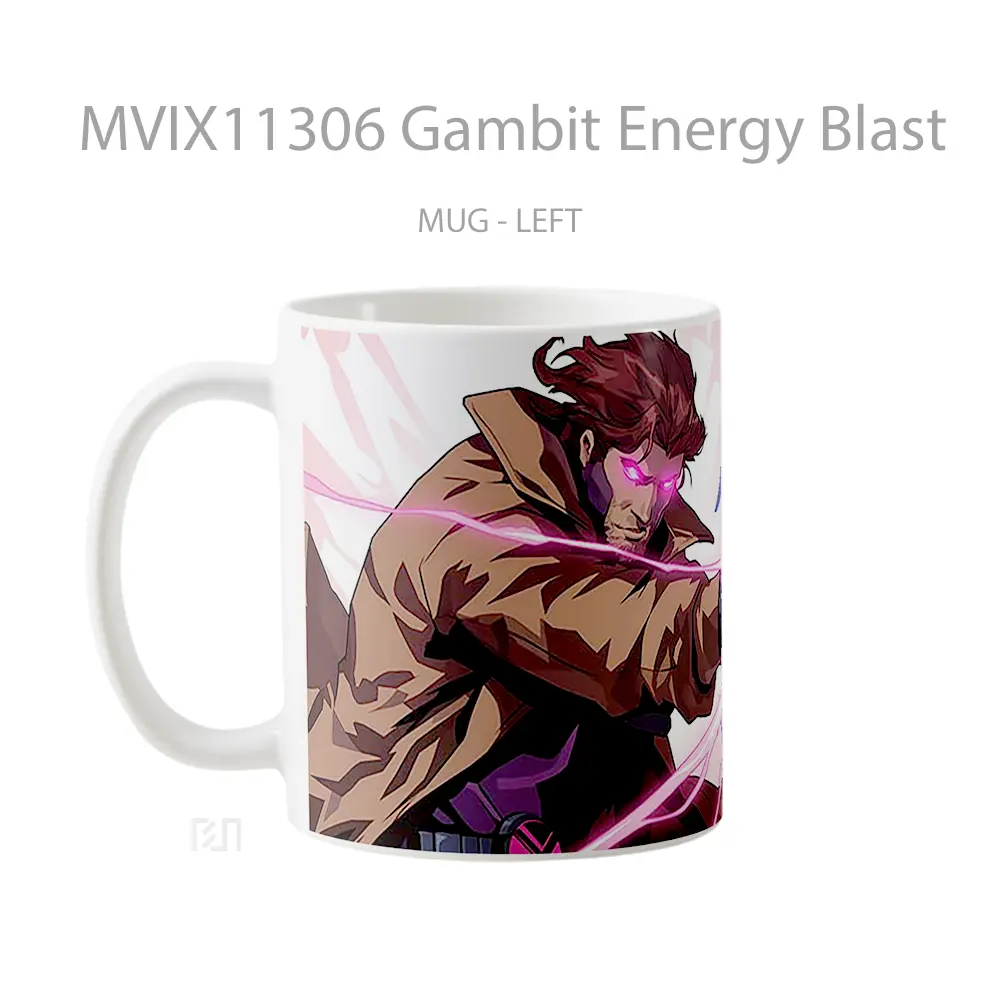 Mug Gambit Energy Blast Gelas Keramik Desain Unik - All-side / Desain