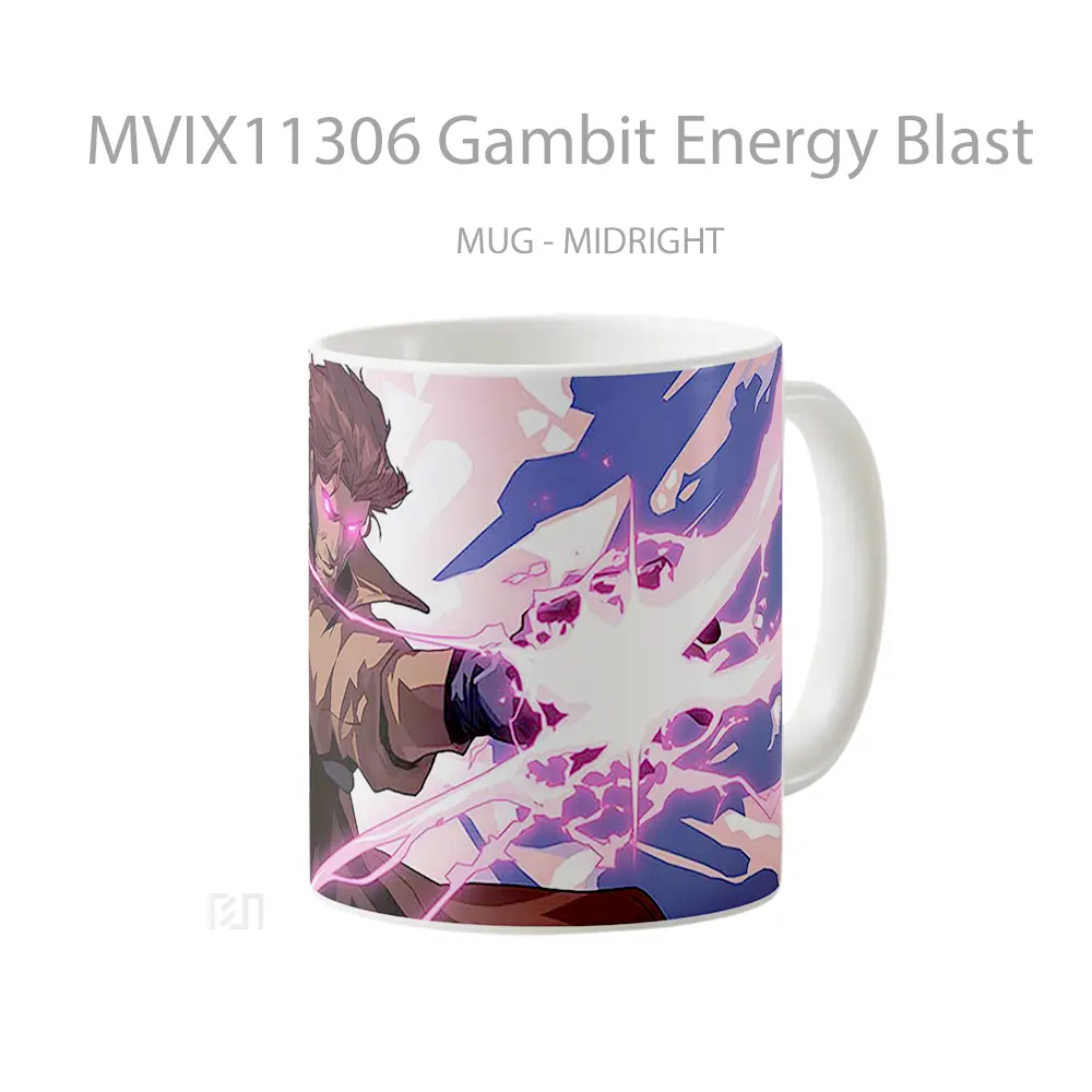 Mug Gambit Energy Blast Gelas Keramik Desain Unik - All-side / Desain