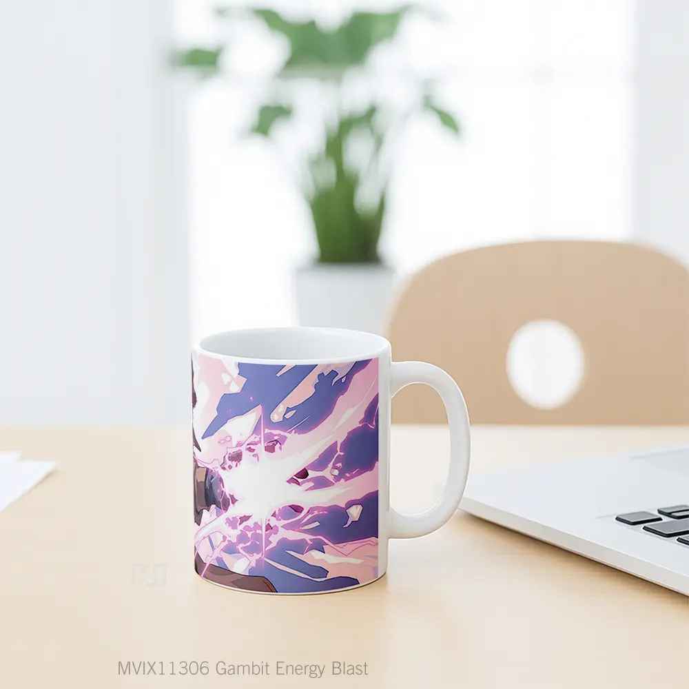 Mug Gambit Energy Blast Gelas Keramik Desain Unik - All-side / Desain