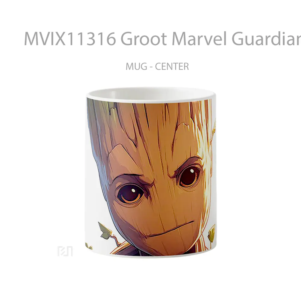 Mug Groot Marvel Guardian Galaxy Merchandise Karakter Ikonik