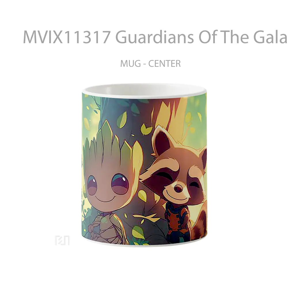 Mug Guardians Of The Galaxy Rocket And Groot Cute Aliens Koleksi Mug Limited Edition