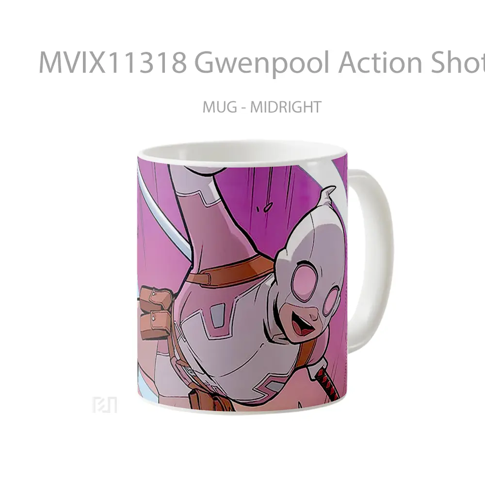 Mug Gwenpool Action Shot Koleksi Mug Limited Edition - All-side / Desain