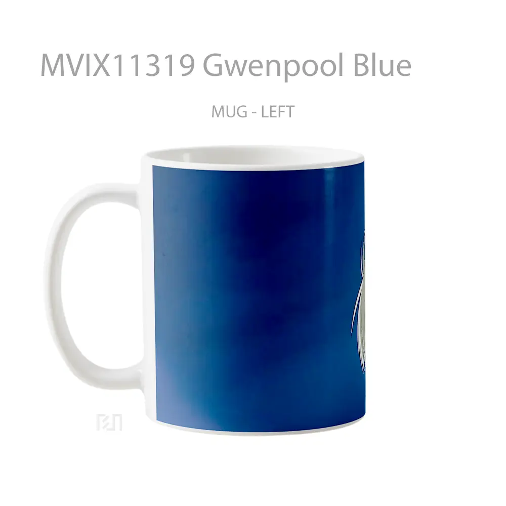 Mug Gwenpool Blue Hadiah Lucu dan Menarik - All-side / Desain