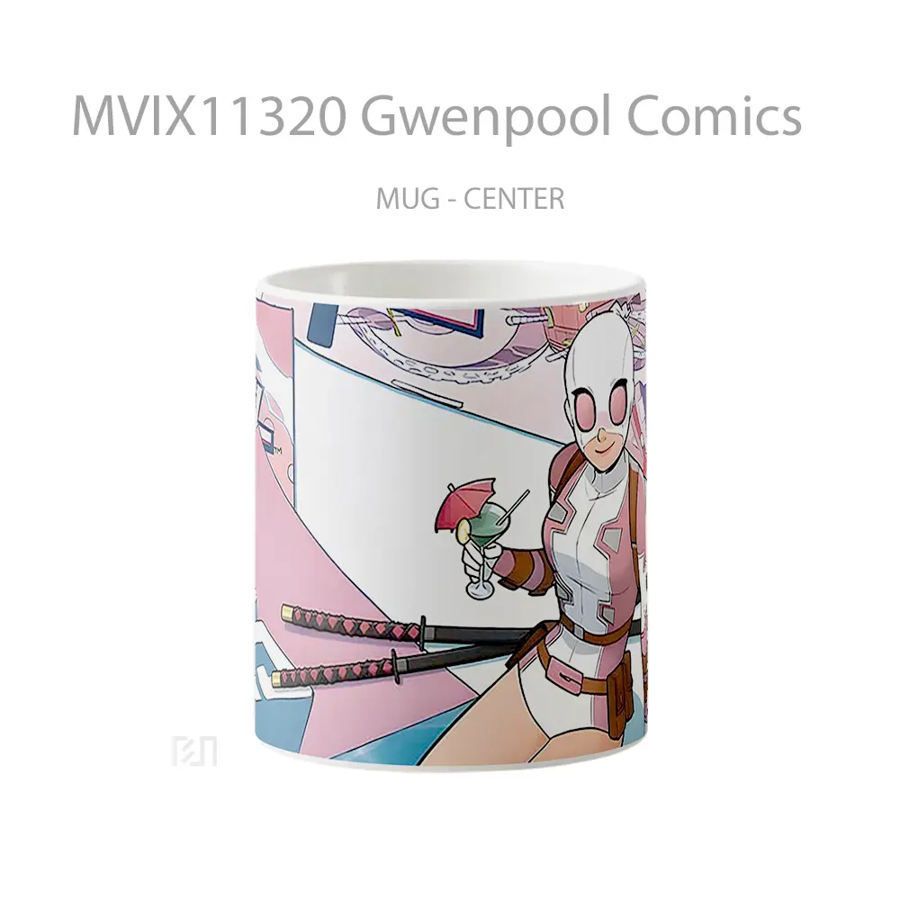 Mug Gwenpool Comics Mug Aesthetic Koleksi Spesial