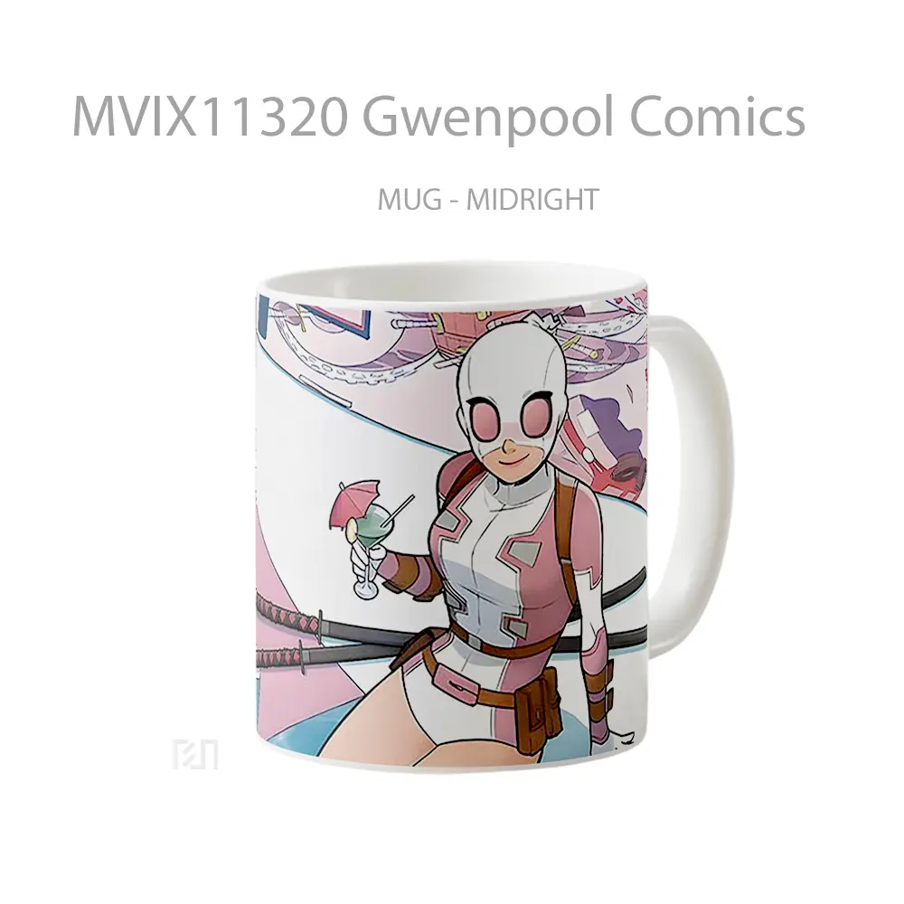Mug Gwenpool Comics Mug Aesthetic Koleksi Spesial - All-side / Desain