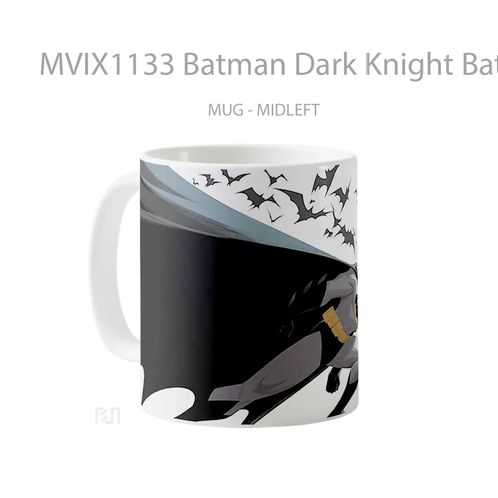 Mug Batman Dark Knight Bats Koleksi Mug Film dan Komik - All-side / Desain