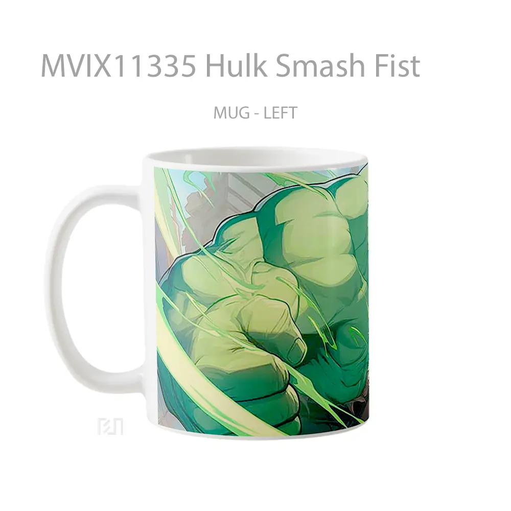 Mug Hulk Smash Fist Koleksi Mug Limited Edition - All-side / Desain