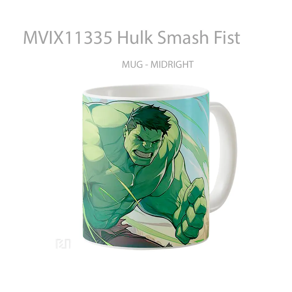 Mug Hulk Smash Fist Koleksi Mug Limited Edition - All-side / Desain