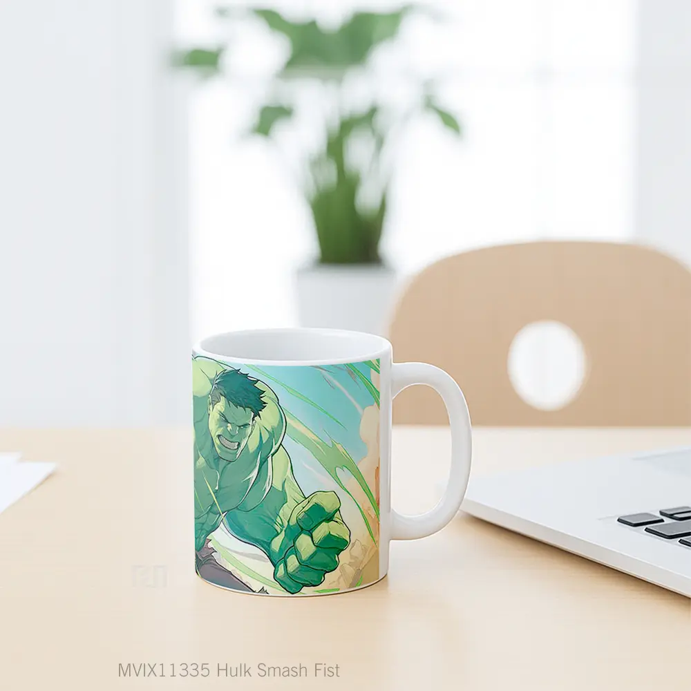 Mug Hulk Smash Fist Koleksi Mug Limited Edition - All-side / Desain