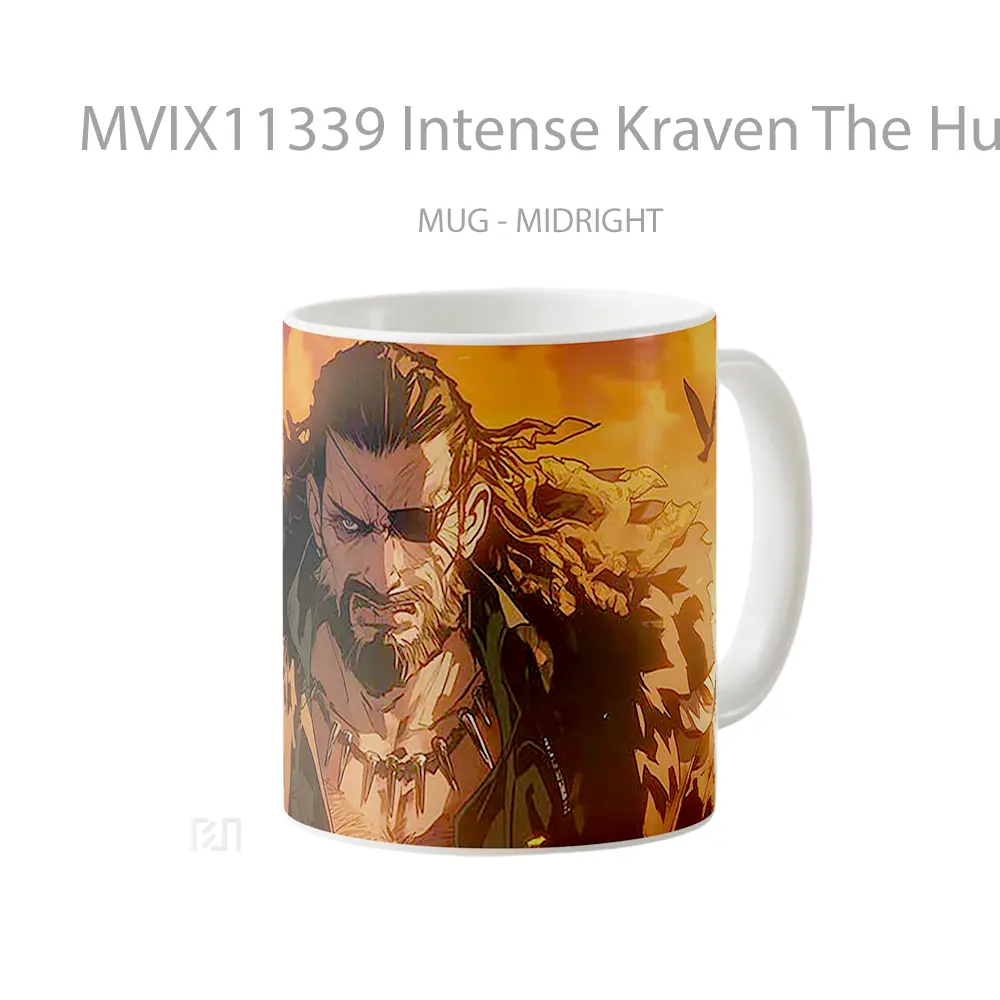 Mug Intense Kraven The Hunter Sunset Mug Aesthetic Koleksi Spesial - All-side / Desain