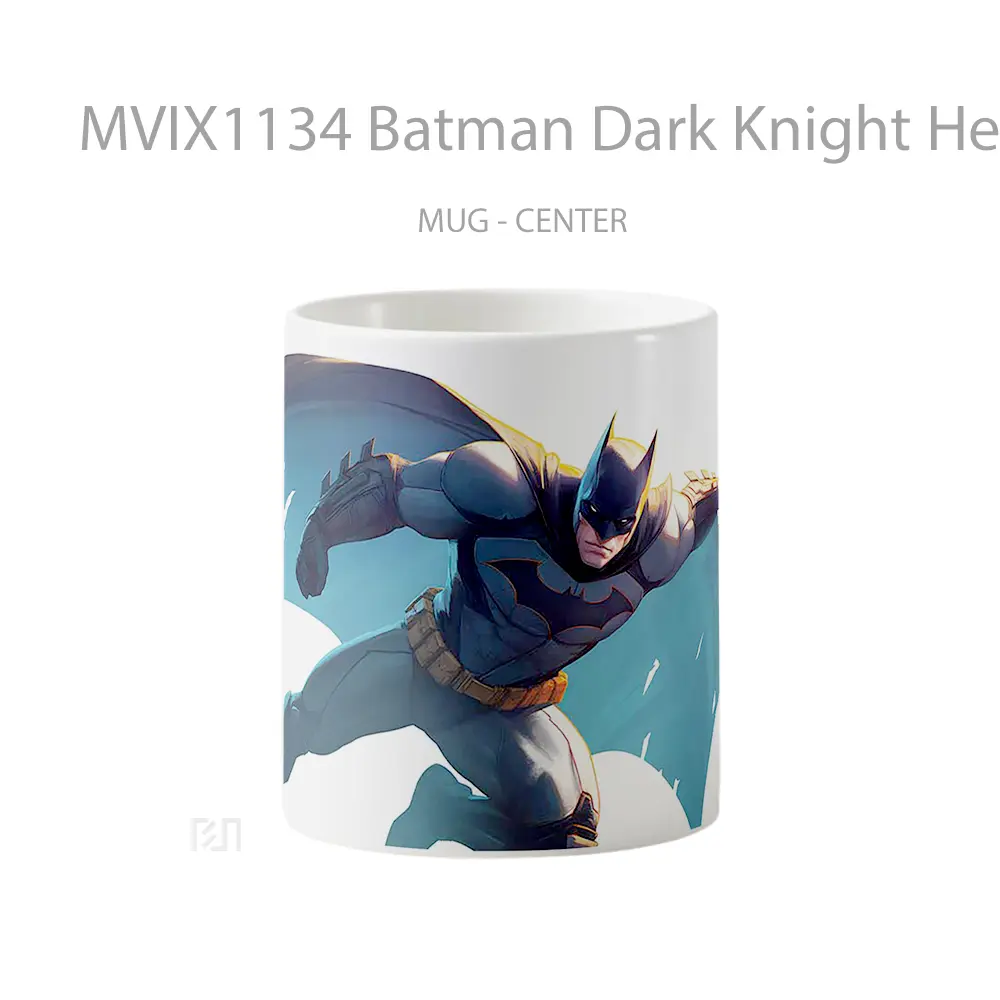 Mug Batman Dark Knight Heroic Strike Mug Anime Populer Koleksi Spesial