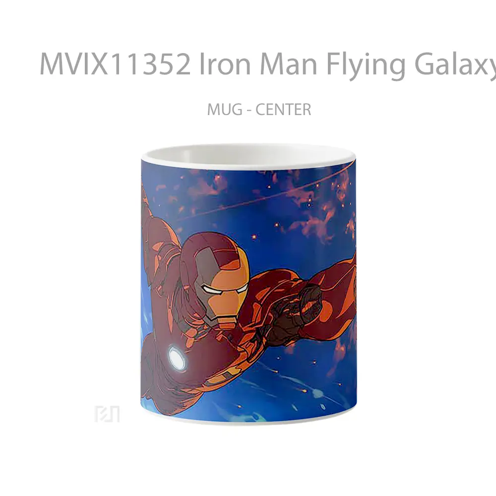 Mug Iron Man Flying Galaxy Koleksi Mug Film dan Komik