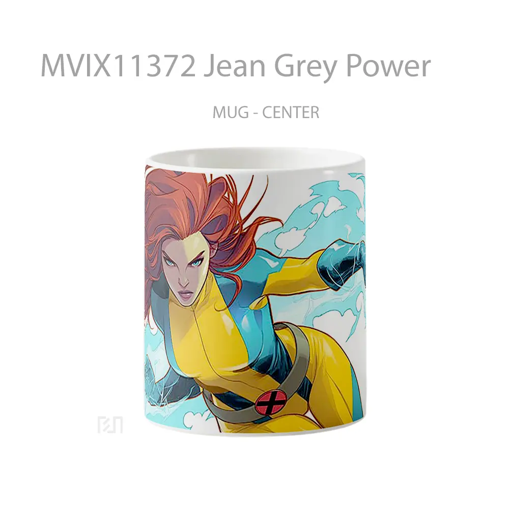 Mug Jean Grey Power Gelas Keramik Desain Unik