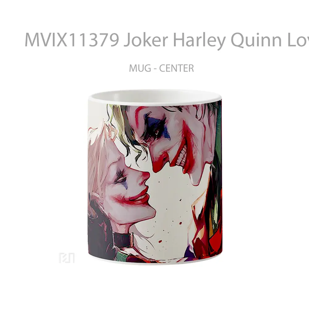Mug Joker Harley Quinn Love Clown Hadiah Spesial Fans Superhero