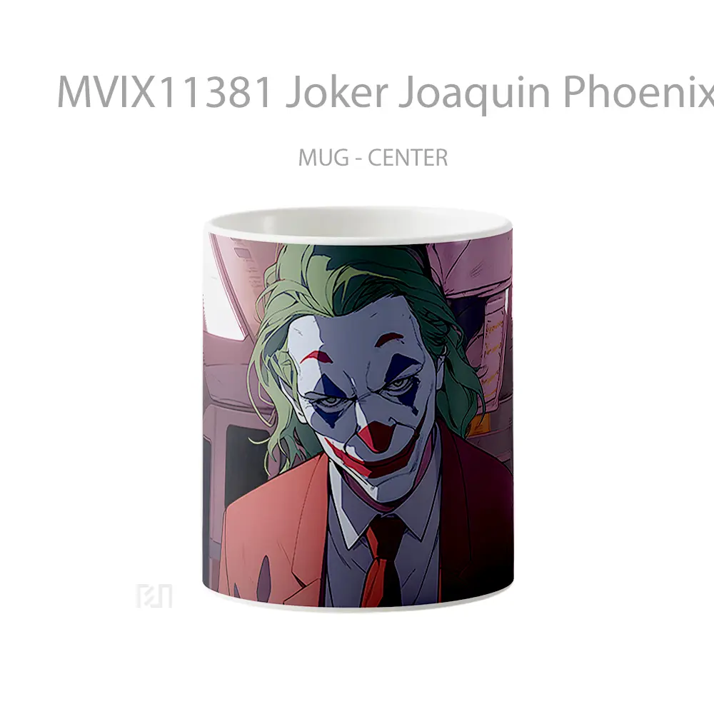 Mug Joker Joaquin Phoenix In Metro Merchandise Karakter Ikonik