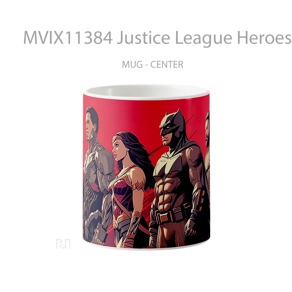 Mug Justice League Heroes Dc Koleksi Mug Karakter Jepang
