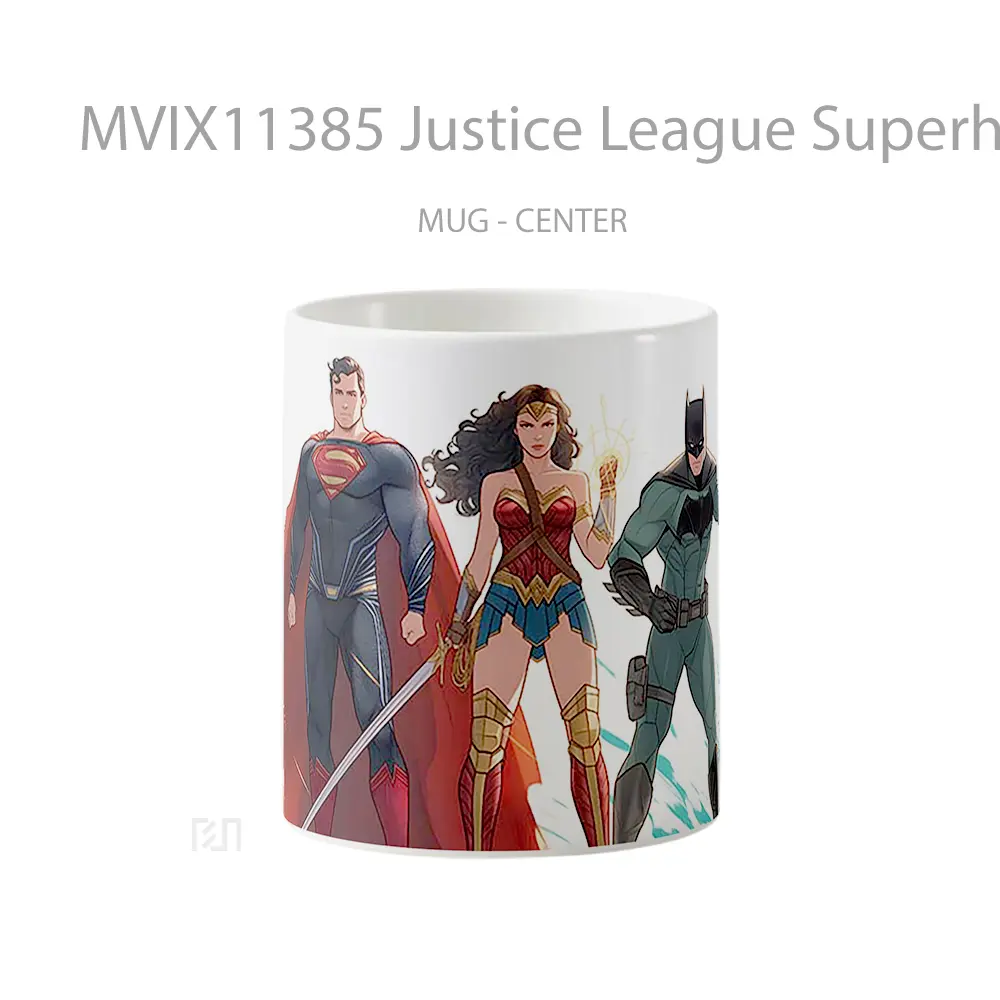 Mug Justice League Superheroes Gelas Keramik Koleksi Anime