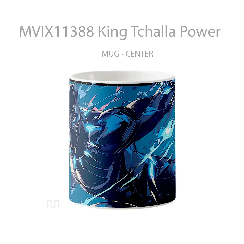 Mug King Tchalla Power Koleksi Mug Limited Edition
