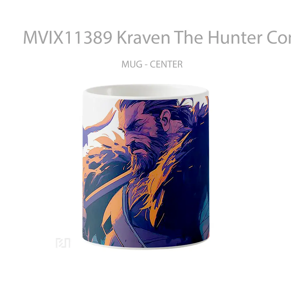 Mug Kraven The Hunter Comics Art Koleksi Mug Limited Edition