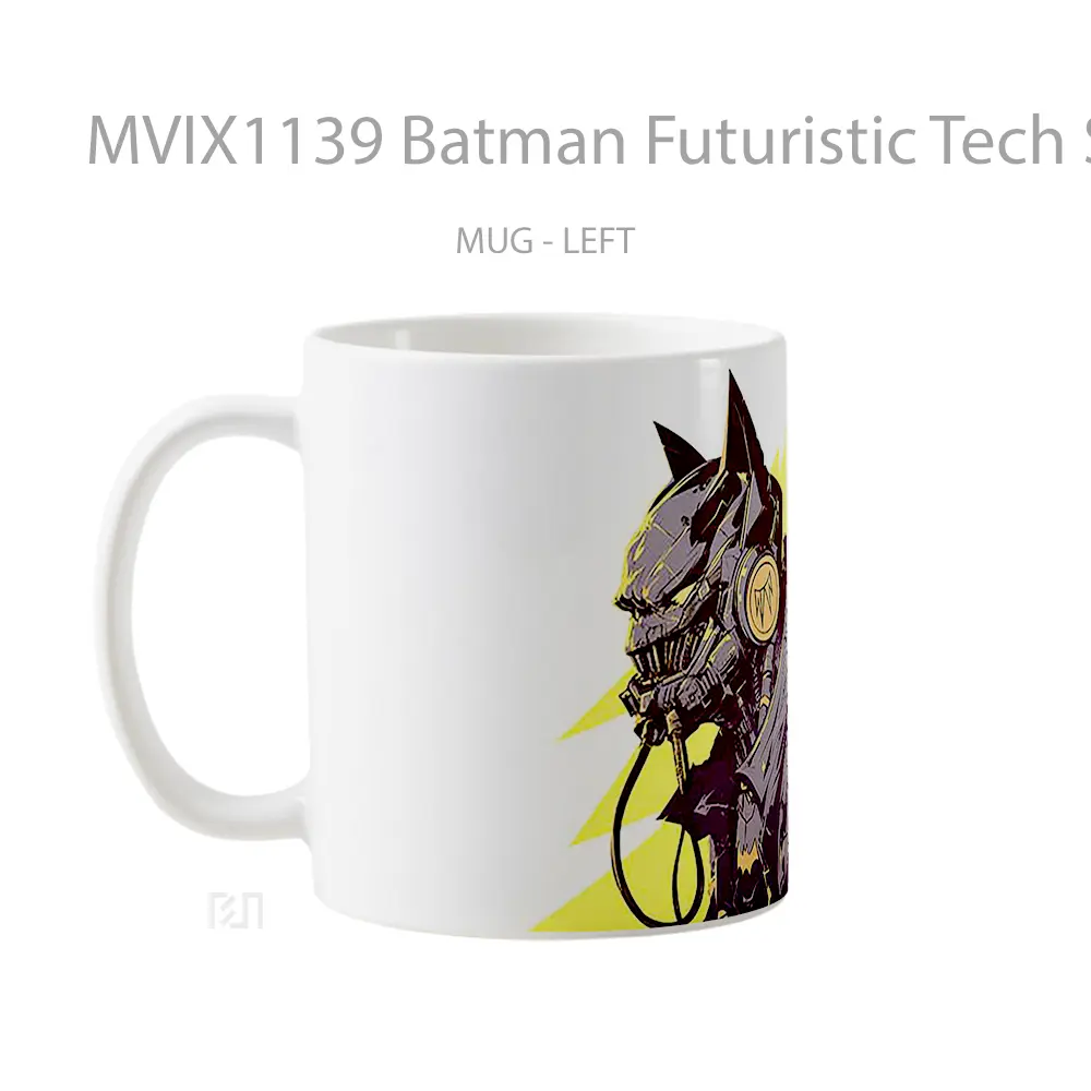 Mug Batman Futuristic Tech Suit Koleksi Mug Film dan Komik - All-side / Desain