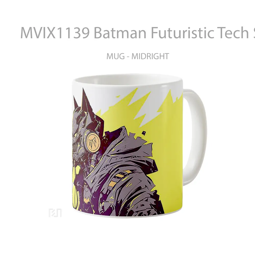Mug Batman Futuristic Tech Suit Koleksi Mug Film dan Komik - All-side / Desain