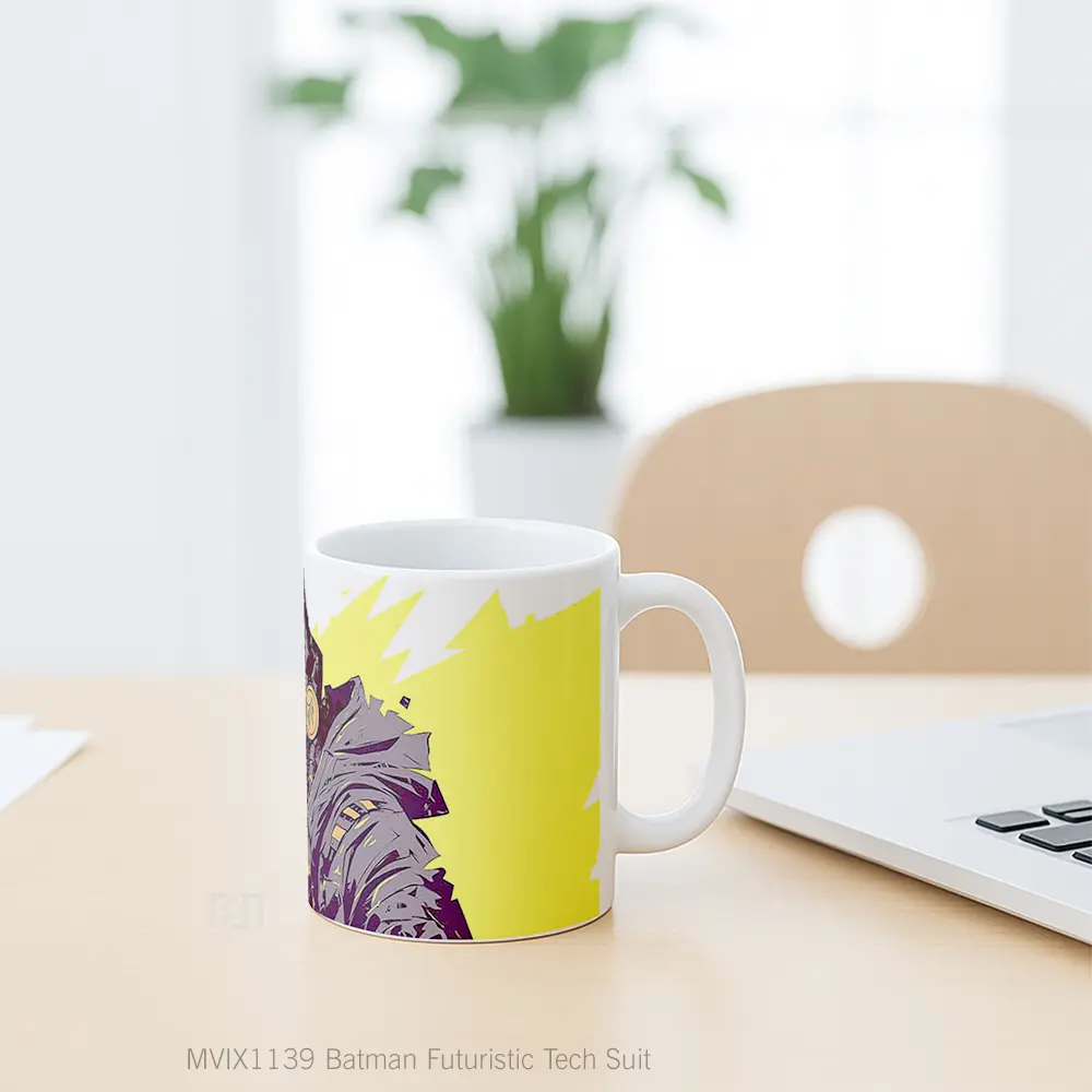 Mug Batman Futuristic Tech Suit Koleksi Mug Film dan Komik - All-side / Desain