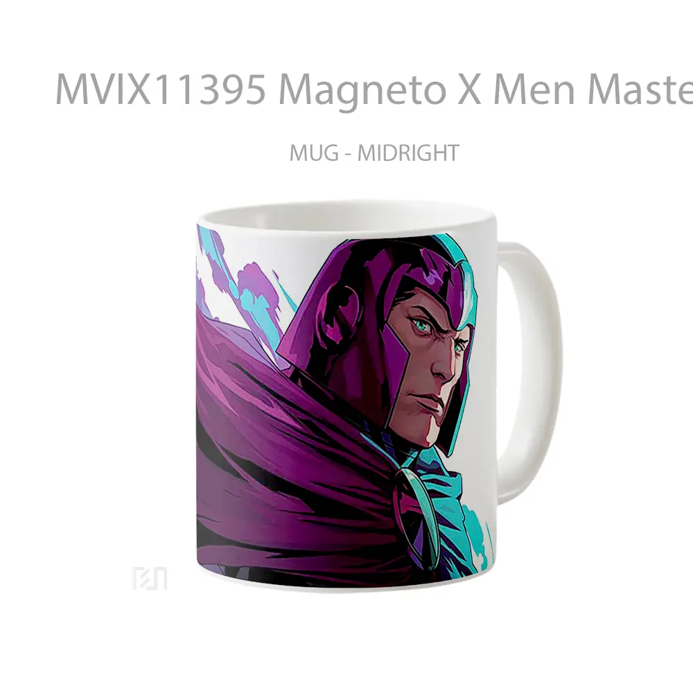 Mug Magneto X Men Master Of Magnetism Hadiah Lucu dan Menarik - All-side / Desain