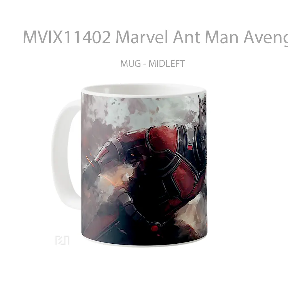 Mug Marvel Ant Man Avenger Hadiah Spesial Fans Superhero - All-side / Desain