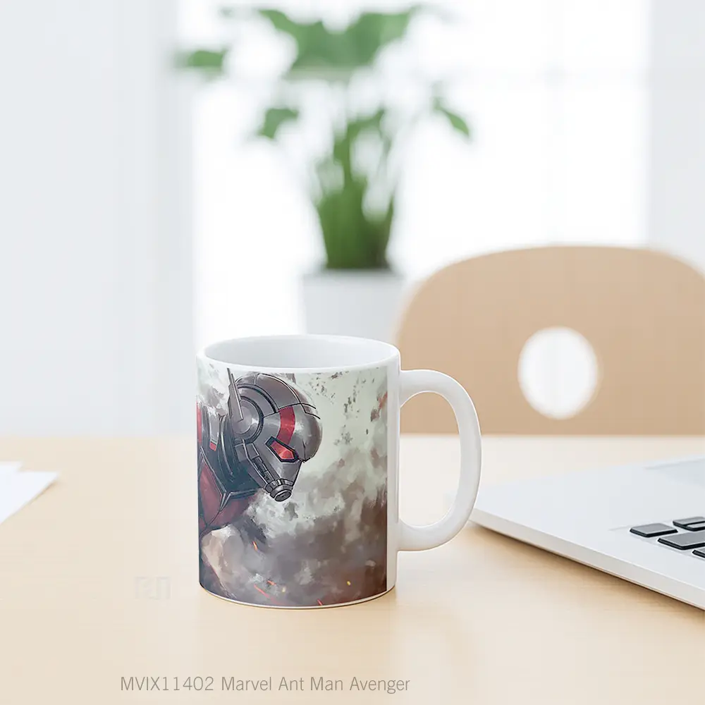 Mug Marvel Ant Man Avenger Hadiah Spesial Fans Superhero - All-side / Desain
