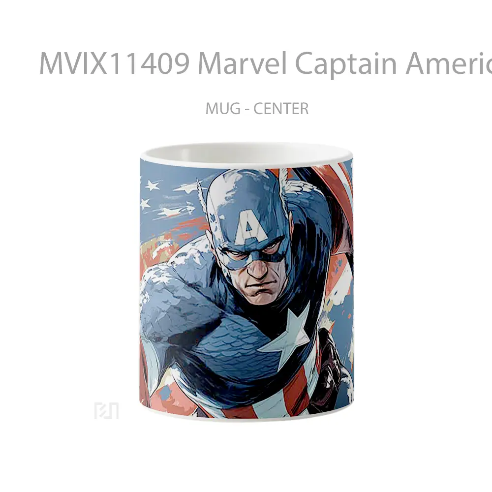 Mug Marvel Captain America The First Avenger Hadiah Spesial Fans Superhero