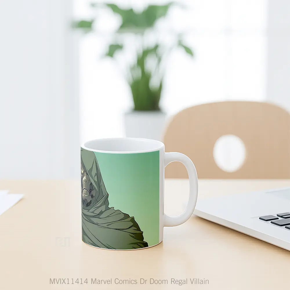 Mug Marvel Comics Dr Doom Regal Villain Merchandise Karakter Ikonik - All-side / Desain