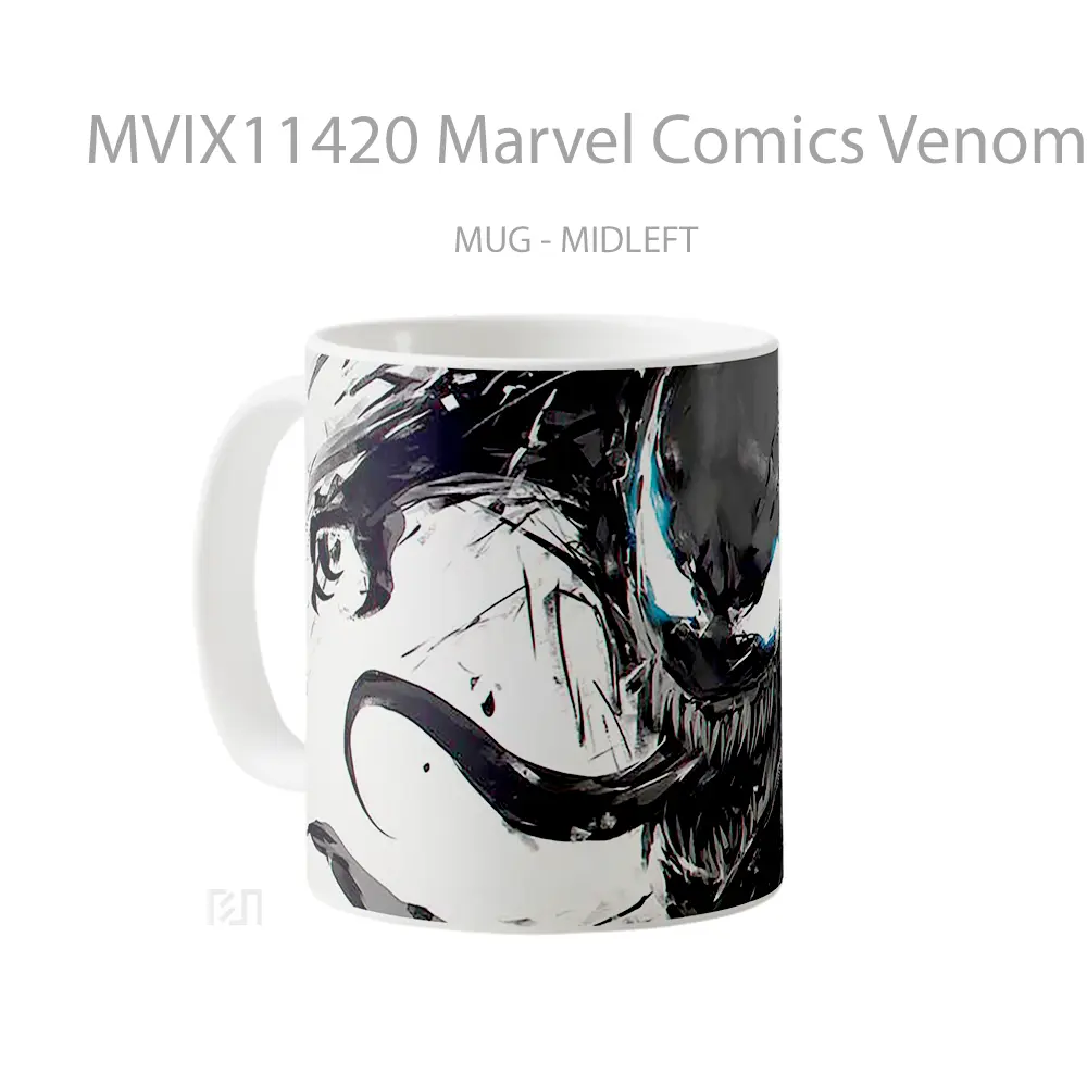 Mug Marvel Comics Venom Dynamic Ink Merchandise Karakter Ikonik - All-side / Desain