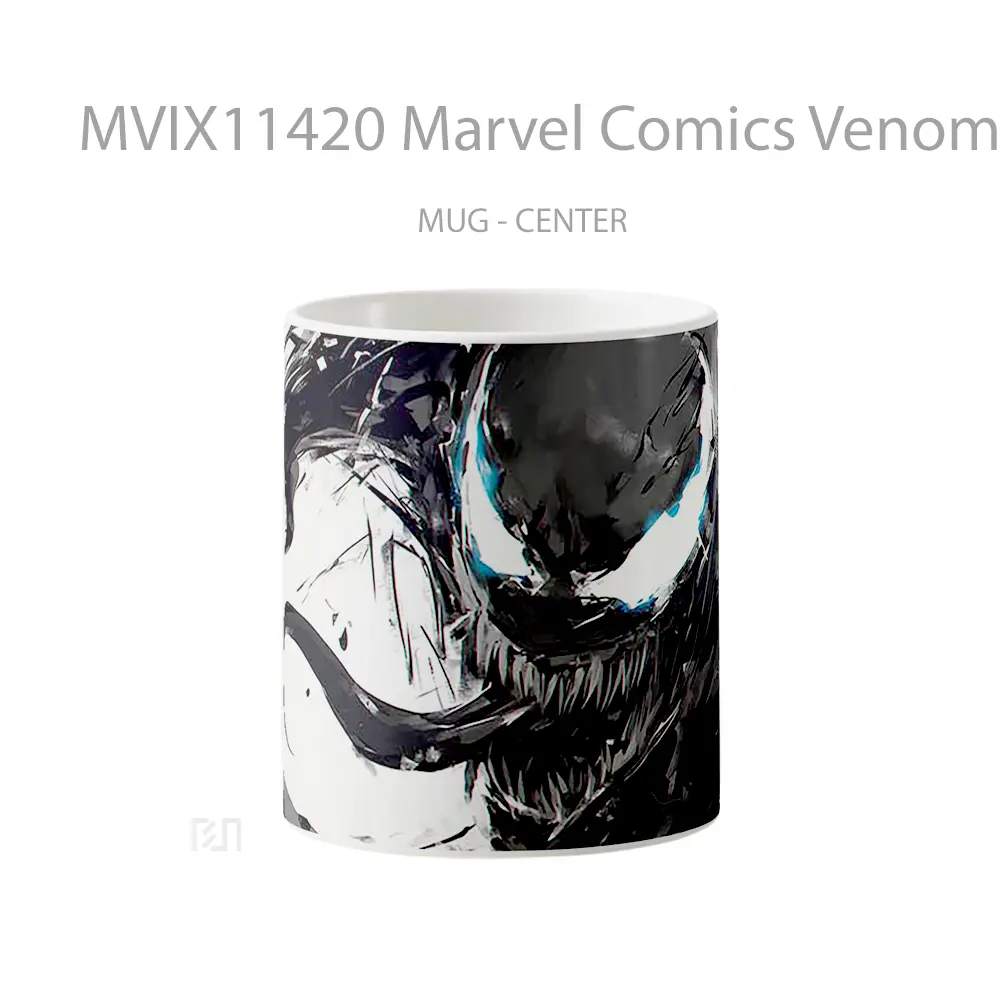 Mug Marvel Comics Venom Dynamic Ink Merchandise Karakter Ikonik
