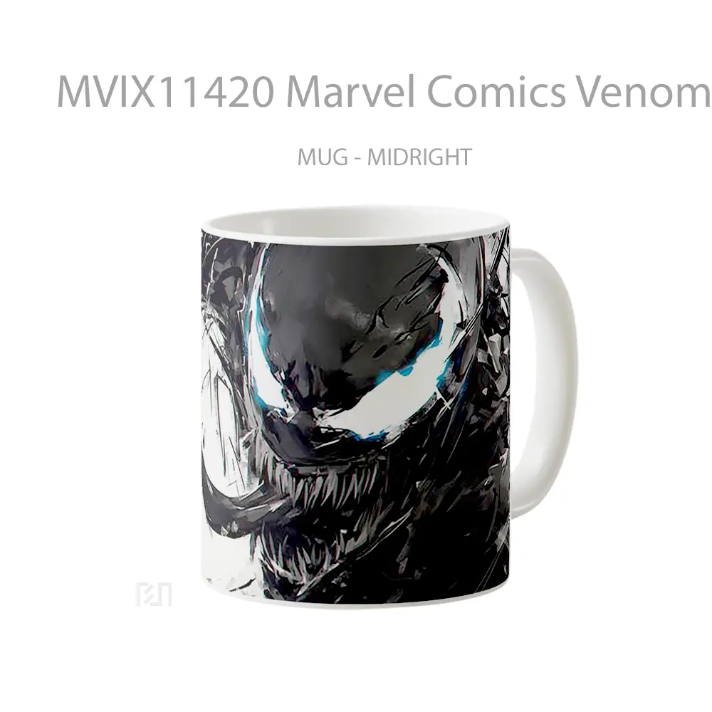 Mug Marvel Comics Venom Dynamic Ink Merchandise Karakter Ikonik - All-side / Desain