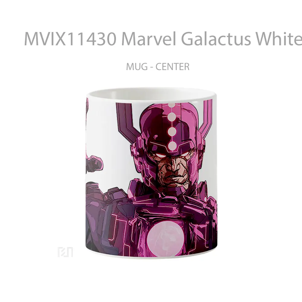 Mug Marvel Galactus White Gelas Keramik Koleksi Superhero